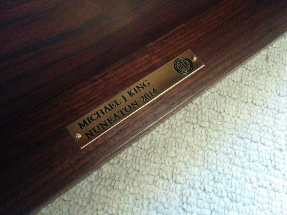 brass label