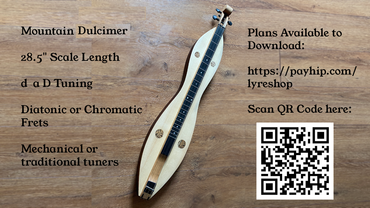specs of Dulcimer and Qr code