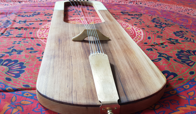 cedar lyre closeup