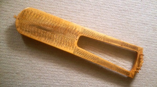 back of lyre